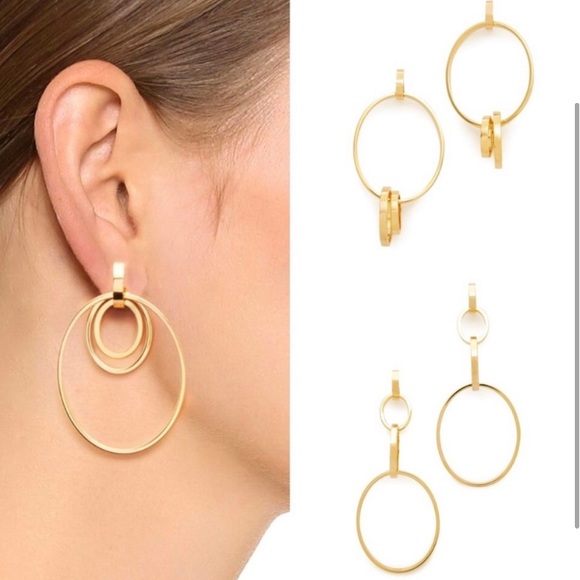 10-Way Vita Fede Cassio Modular Earrings in Gold - Picture 3 of 8